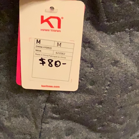 Kari Traa Emma Hybrid Midlayer Jkt - Nava (Blue/Navy) - Picture 8 of 14